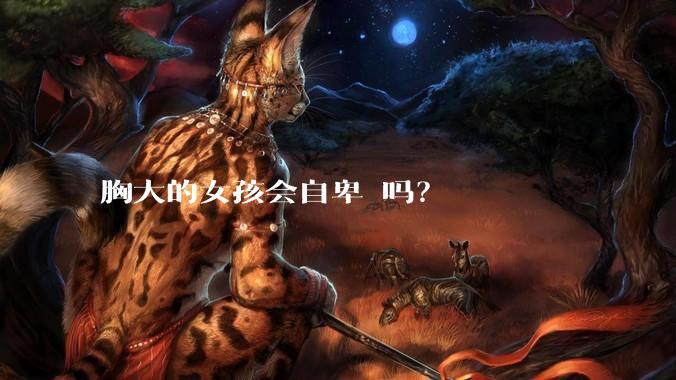 胸大的女孩会自卑 吗？
