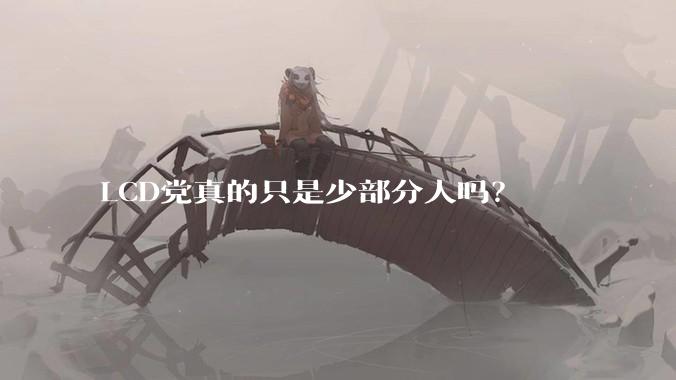 LCD党真的只是少部分人吗？